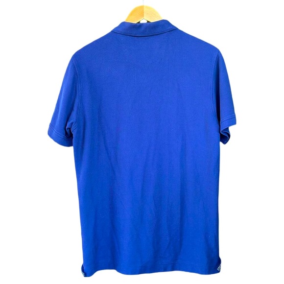 Robert Graham Men's Large Cobalt Blue Embroidered Devil Polo Classic Fit - Picture 2 of 10